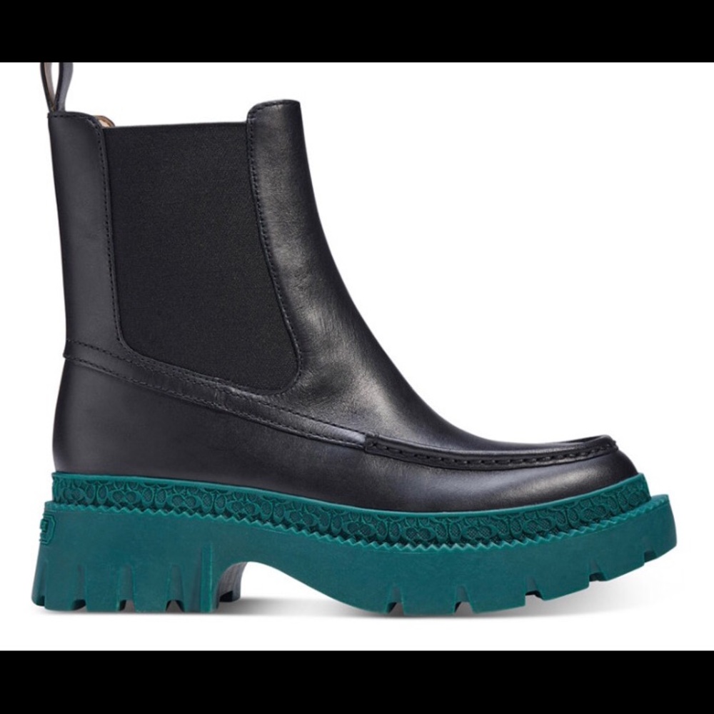 COACH Joey Lug—sole Chelsea bootie 7
